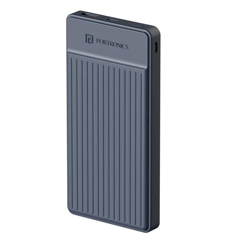 Portronics Luxcell B12 10,000mAh 12W Power Bank, Ultra Slim Power Bank ...