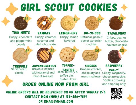 Girl Scout Cookie 2023 Little Brownie Baker Editable/printable - Etsy