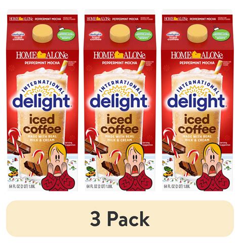 (3 pack) International Delight Home Alone Peppermint Mocha Iced Coffee ...
