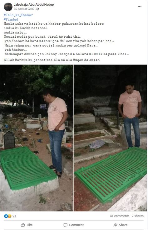 Fact Check: Image Of Padlocked Grave From India Shared To Show 'Growing ...