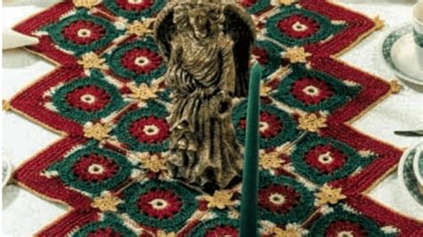 Image result for Christmas Crochet Table Runner Patterns