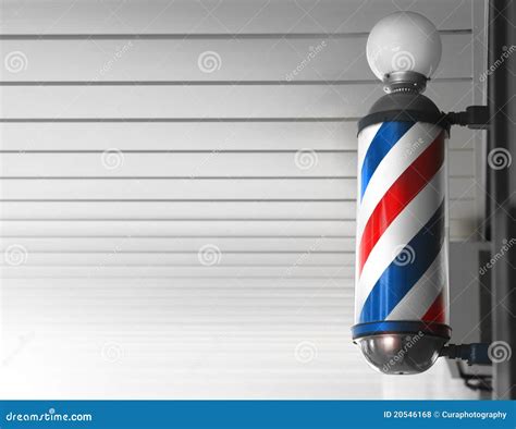 Barber Shop Pole. Logo Of The Barbershop, Symbol. Barbershop Pole ...