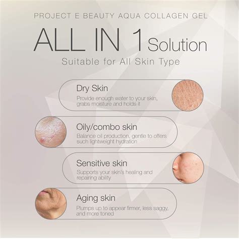 Project E Beauty Aqua Collagen Gel - Hydrating & India | Ubuy
