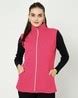 Buy Magenta Jackets & Coats for Women by BRINNS Online | Ajio.com