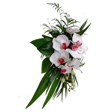 Bridal Elegant Orchid bouquet: Order Flowers Online | Interflora India ...