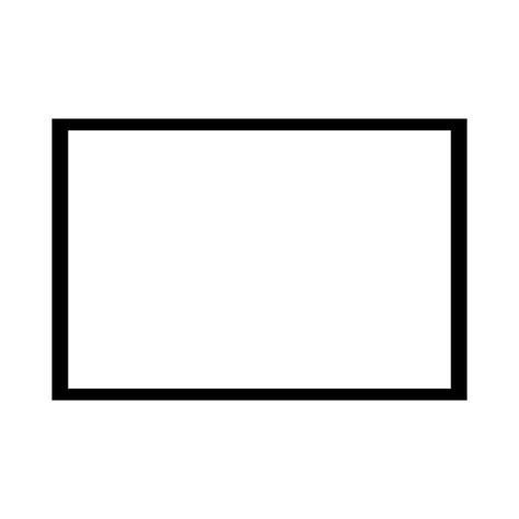 Image result for Rectangle Outline PNG