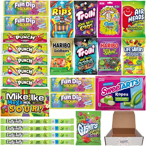 Types Of Sour Candy