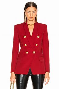 Image result for Women Plus Oversized Red Blazer