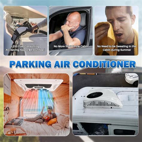 RV Rooftop Air Conditioner w/Heat 12 Volt, Campervan Sprinter Roof top ...