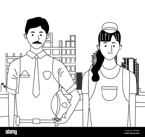 labor day employment celebration cartoon Stock Vector Image & Art - Alamy