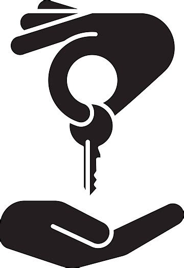 Image result for Hand Over Key Icon