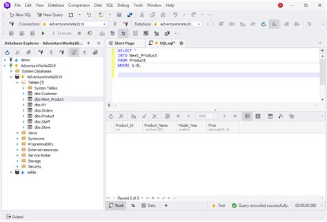 Image result for Create Table as Select SQL Server