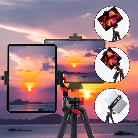 Teefeet Tablet Tripod 53 inch Tripod for iPad Aluminum India | Ubuy