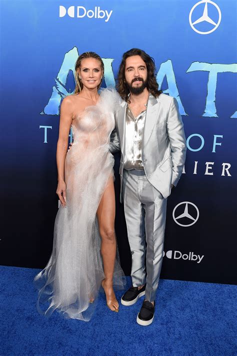 Heidi Klum Wore An Otherworldly Transparent Gown to the Avatar Premiere ...