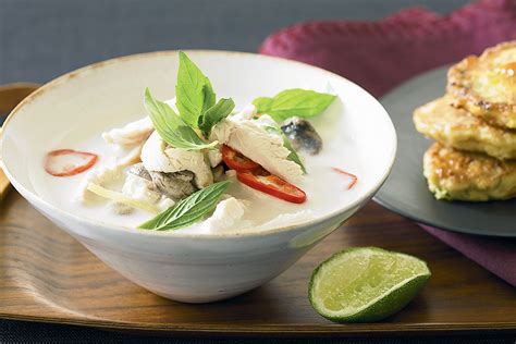 Thai chicken & coconut soup | Recipe Cart | Recipe Cart