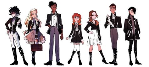 Pin de Luca Filippetti en Oc Nevermore | Diseño de personajes ...