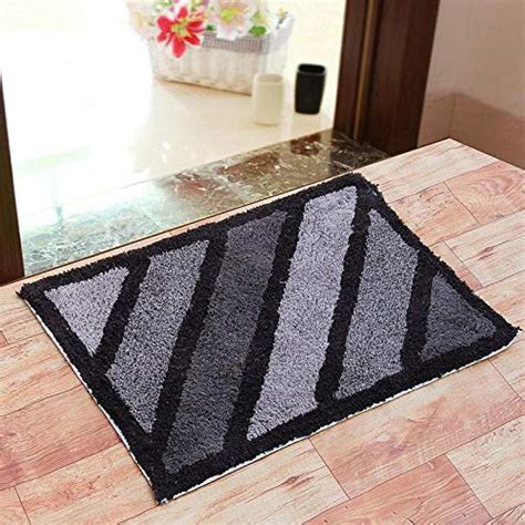 Buy Swiss India Abstract Pure Cotton Door Mat/Bath Mat - 20 inch x 30 ...