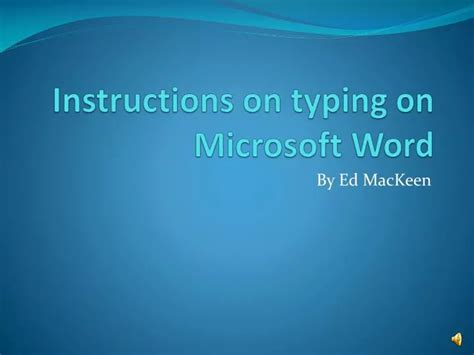 Image result for Sample Typing Tutorial in Microsoft Word