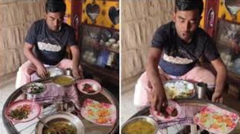 Viral Video: Man's Bicycle Dining Table Goes Viral, Netizens Call It ...