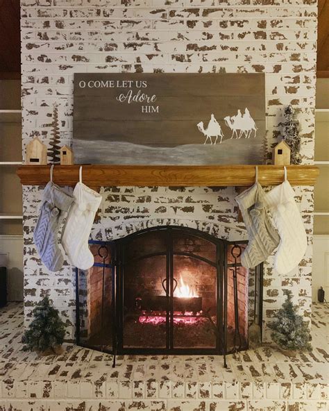 German Smear Fireplace DIY – Sweet Tea Tribe | Diy fireplace, Fireplace ...