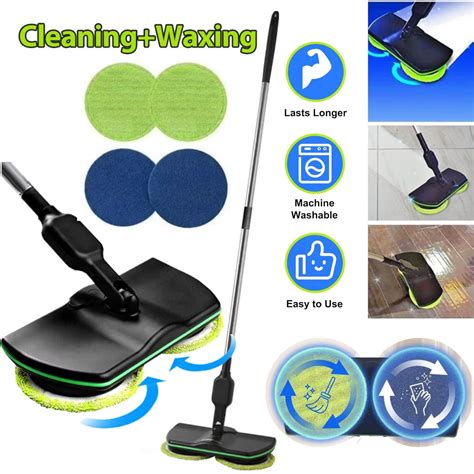 Cordless Electric Mop, Electric Mop for Floor Cleaning Hardwood / Tile ...