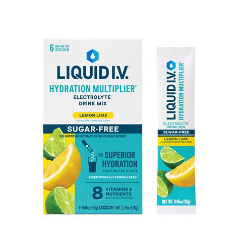 Brandclub - Liquid I.V.® Lemon Lime Sugar-Free Hydration Multiplier ...