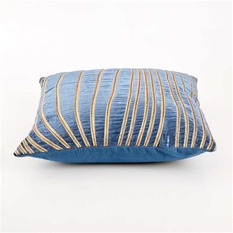 Buy Vellum Faye Embroidered Cushion Cover - 40x40cm from Home Centre at ...