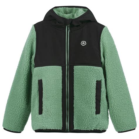 Color Kids Teddy Fleece Jacket with Hood - Fleecejacke Kinder ...