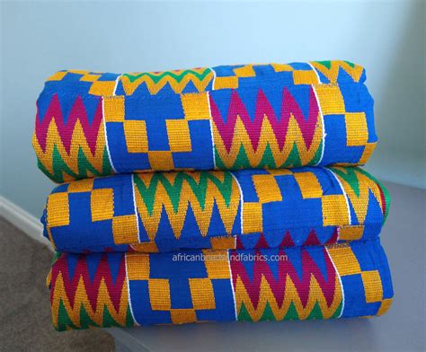 Blue Kente Cloth