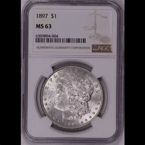 1897 Morgan Silver Dollar NGC MS-63 - Coin Superstore LLC