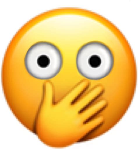 Free Shocked Emoji PNG Images with Transparent Backgrounds - FastPNG.com