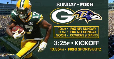 Packers versus Ravens: Battle of division leaders on FOX6 | FOX6 Milwaukee