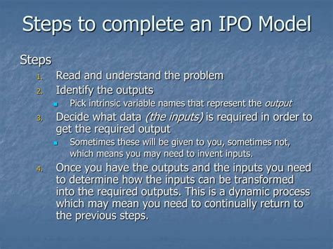Image result for IPO model Definition