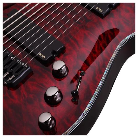 Schecter Guitare Hellraiser C-9 9 String, Black Cherry | Gear4music