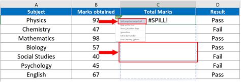 Excel Spill Functions 的图像结果