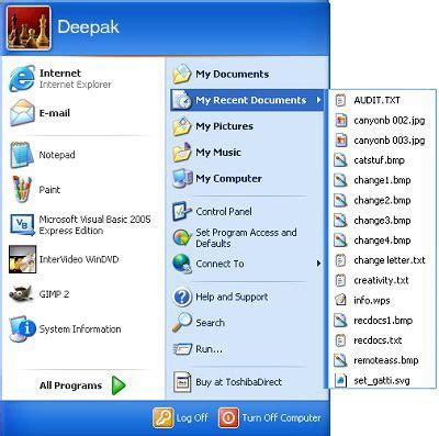 Image result for My Recent Documents