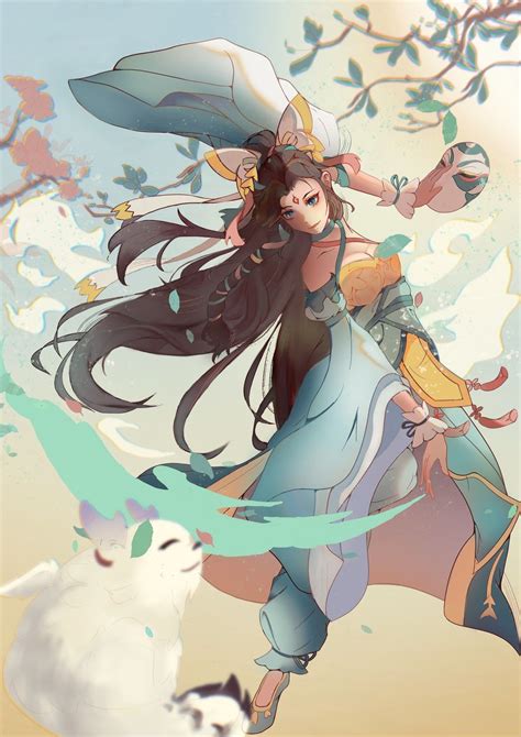 炼仙 芸珠_Hsia77__插画师作品_涂鸦王国gracg.com in 2022 | Zelda characters, Anime ...