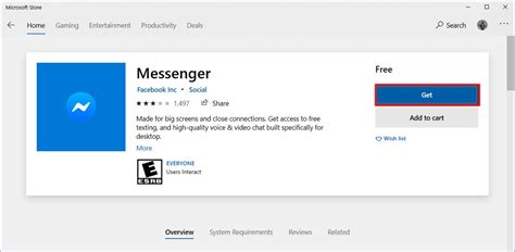 Image result for Install Facebook Messenger