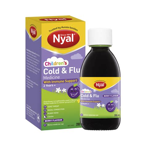 Nyal Children's Cold & Flu Medicine 2 Years+ 200mL - NYAL