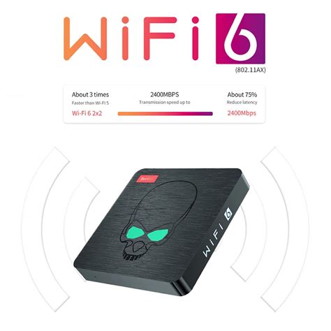 Beelink GT King II WiFi 6 TV BOX Android 11.0 Amlogic A311D2 Octa Core ...
