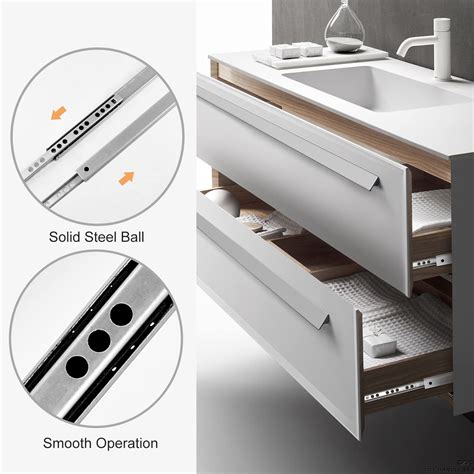 Snapklik.com : Masendelk 2pcs Ball Bearing Drawer Slides 12 Inch ...