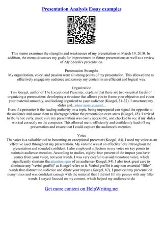 Image result for Infograph Visual Essay Example