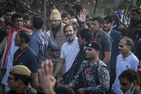 Rahul Gandhi Bharat Jodo Yatra finally stopped after coming to Delhi ...