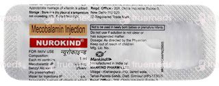 Nurokind Injection – Vitamin B12 Deficiency Treatment