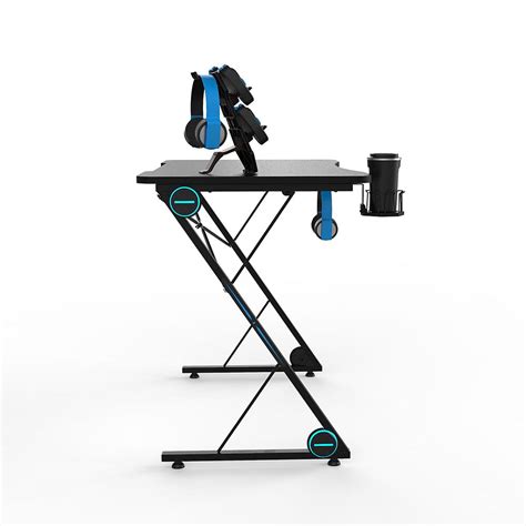 Buy Gaming Desk, Z-Shaped Professional E-Sport Gamer Workstation ...