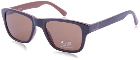Buy Guess Rectangular Sunglasses (Black) (GU 6700 BLK-1) at Amazon.in