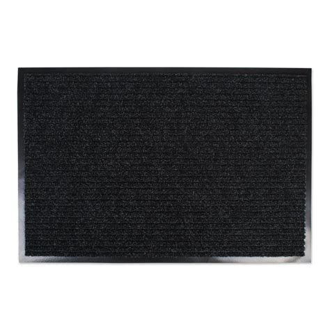Charcoal Ribbed Walk Off Utility Mat 24x36 - Walmart.com
