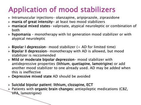 PPT - Comprehensive Guide to Antidepressants and Mood Stabilizers PowerPoint Presentation - ID ...