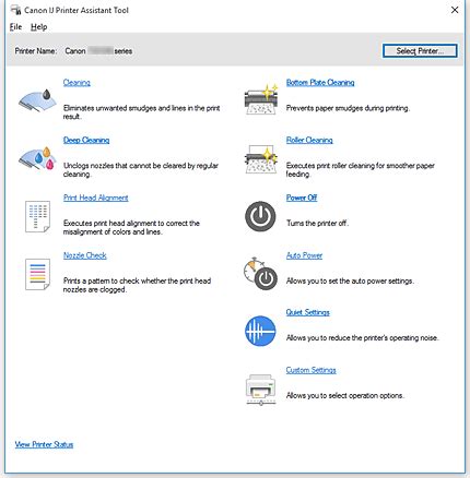 Image result for Canon Printer Assistant