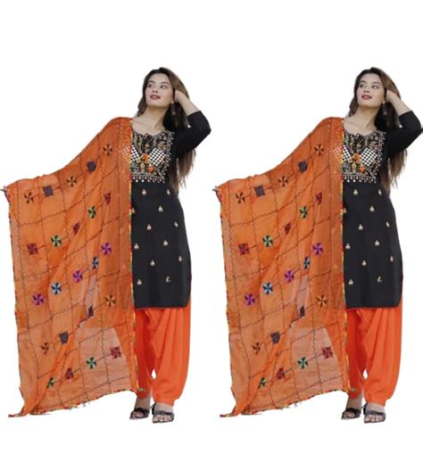 Buy Women's Kurta Patiyala Set Apple Cut Rayon Hand Work Kurti with ...